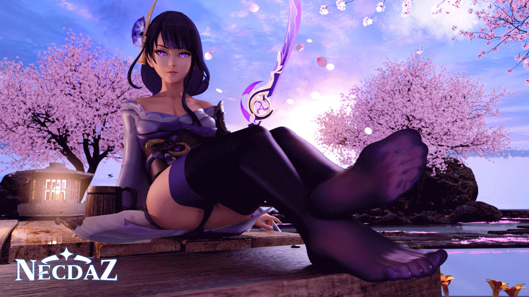 NecDaz大师丝足控3D同人作品大合集+CG集 超级丝足控王者